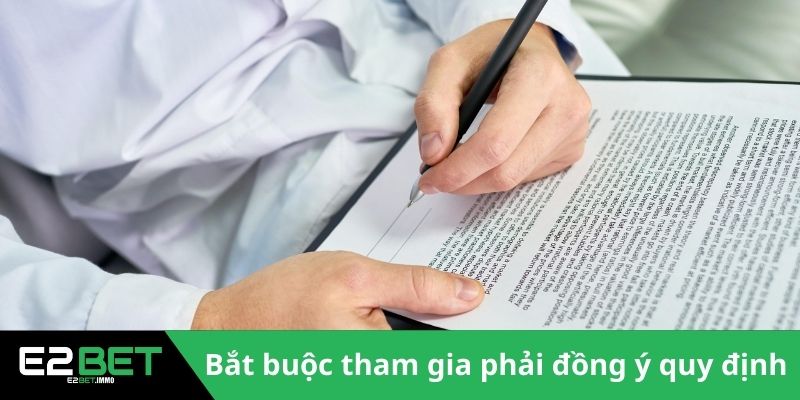 Điều Khoản Điều Kiện E2BET - Tạo Nền Tảng Giải Trí Văn Minh Điều Khoản Điều Kiện E2BET - Tạo Nền Tảng Giải Trí Văn Minh