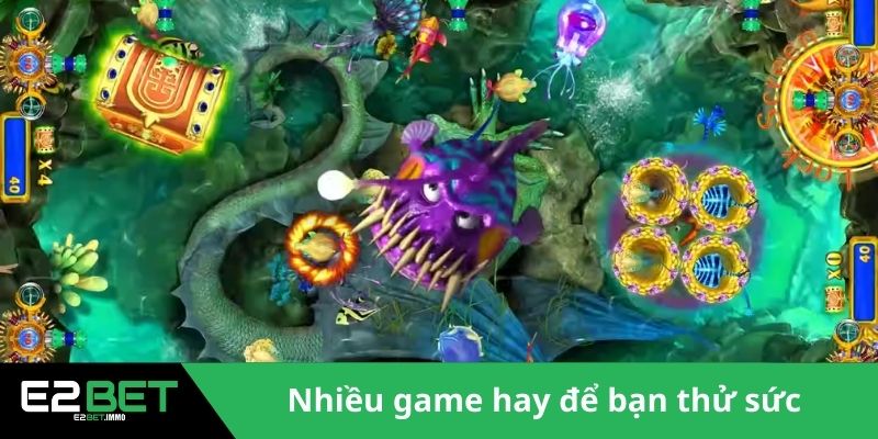 Bắn Cá E2BET Chinh Phục Đại Dương Nhờ Kỹ Thuật Thượng Thừa Bắn Cá E2BET Chinh Phục Đại Dương Nhờ Kỹ Thuật Thượng Thừa